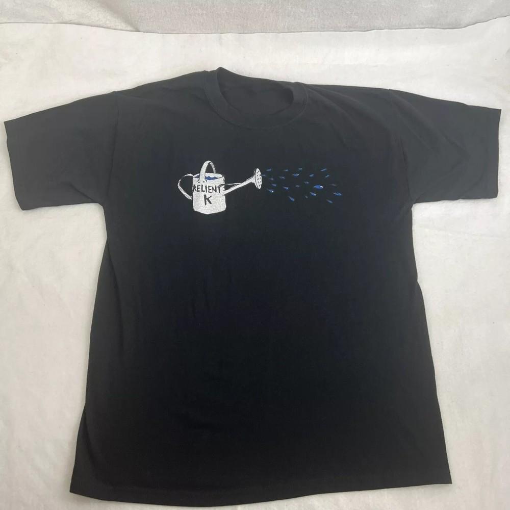 Relient K Watering Can T Shirt Black Full Size PA053 Unisex T-Shirt S