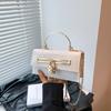 Vintage Single Shoulder Bag With Pu Material For Womens Daily Use