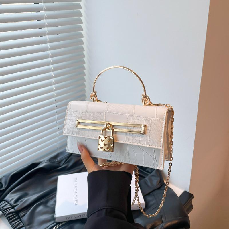 Vintage Single Shoulder Bag With Pu Material For Womens Daily Use