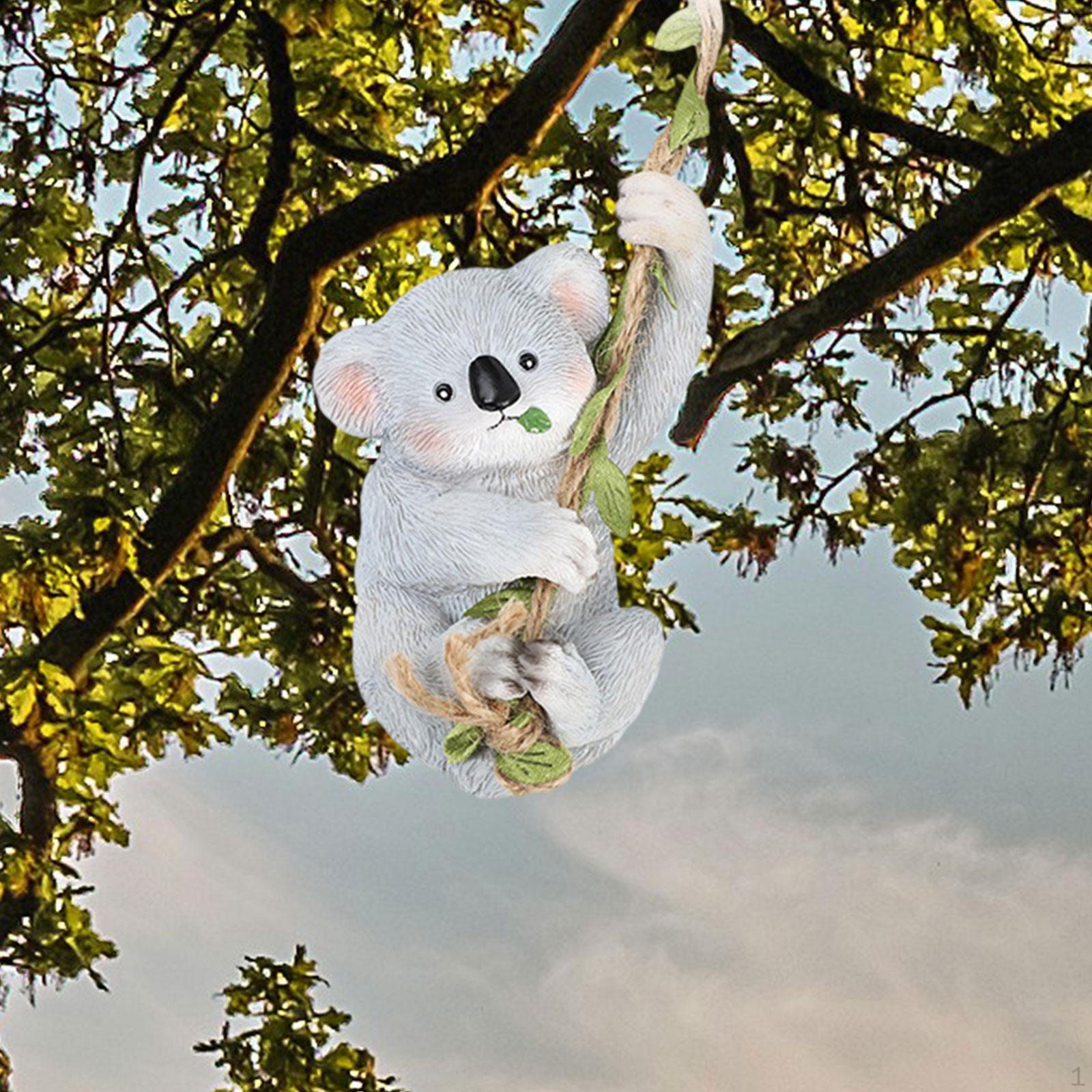 

Садовое животное подвесной декор центральное произведение искусства декоративное, коллекционное, смоляной орнамент, Koala