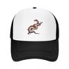 Ball Python Snake Cap Fashion Casual Mesh Baseball Caps Adjustable Hat Hip Hop Summer Unisex Baseball Hats Polychromatic