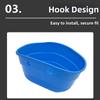 Waterproof Front Handlebars Basket With Hooks Bicycles Basket New Boy Girl Bike Basket