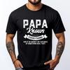 Papa Knows Everything 60th Funny Clothing Student Camisetas Street Wear T Shirt Graphic Cotton Short Sleeve