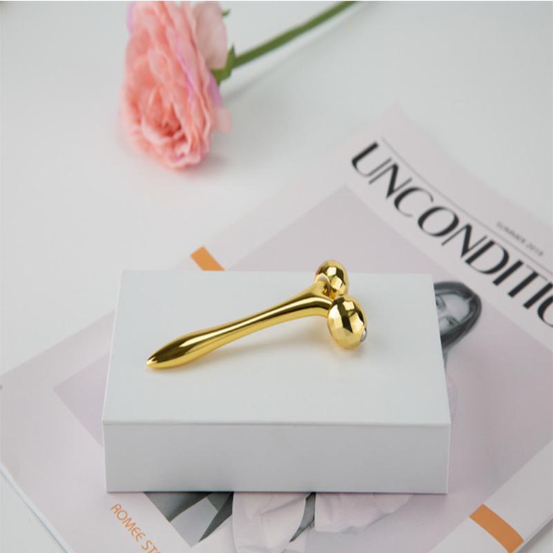New 3D Massage Roller Stainless Steel Eye Removing Wrinkles Beauty Stick For Facial Tightening Skin Massage Tool