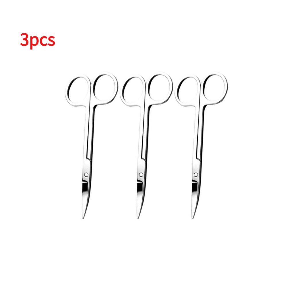 Small Stainless Steel Scissors For Nails Eyebrow Nose Hair Scissors Facial Trimmers Grooming for Facial Hair Eyebrow Haircut