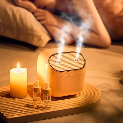 600ml podwójna dysza Home Mist Maker nawilżacz ciężka mgła Usb aromaterapeutyczny dyfuzor olejków eterycznych do pokoju zapachowy odświeżacz powietrza