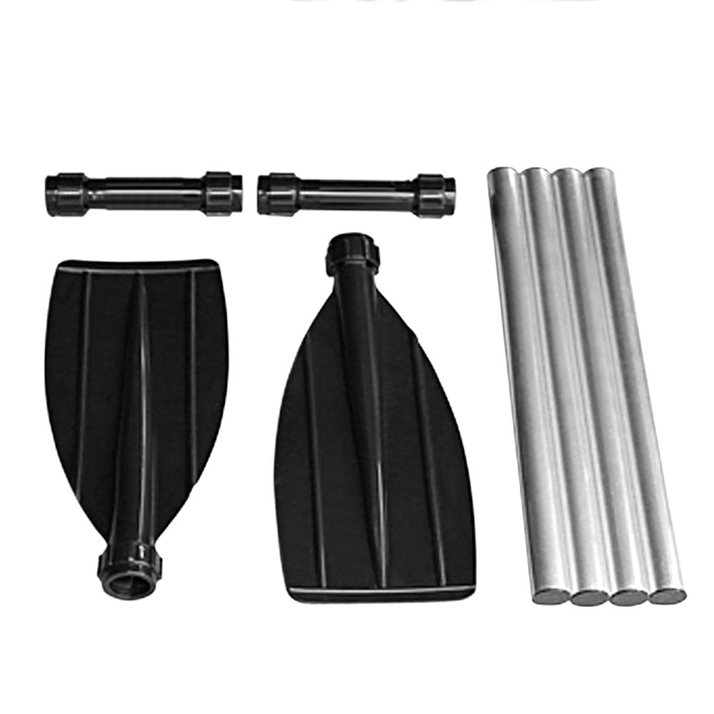 125 cm kajakkpadler Aluminium Magnesiumlegering Lettvektspadler Avtakbare kajakkpadler