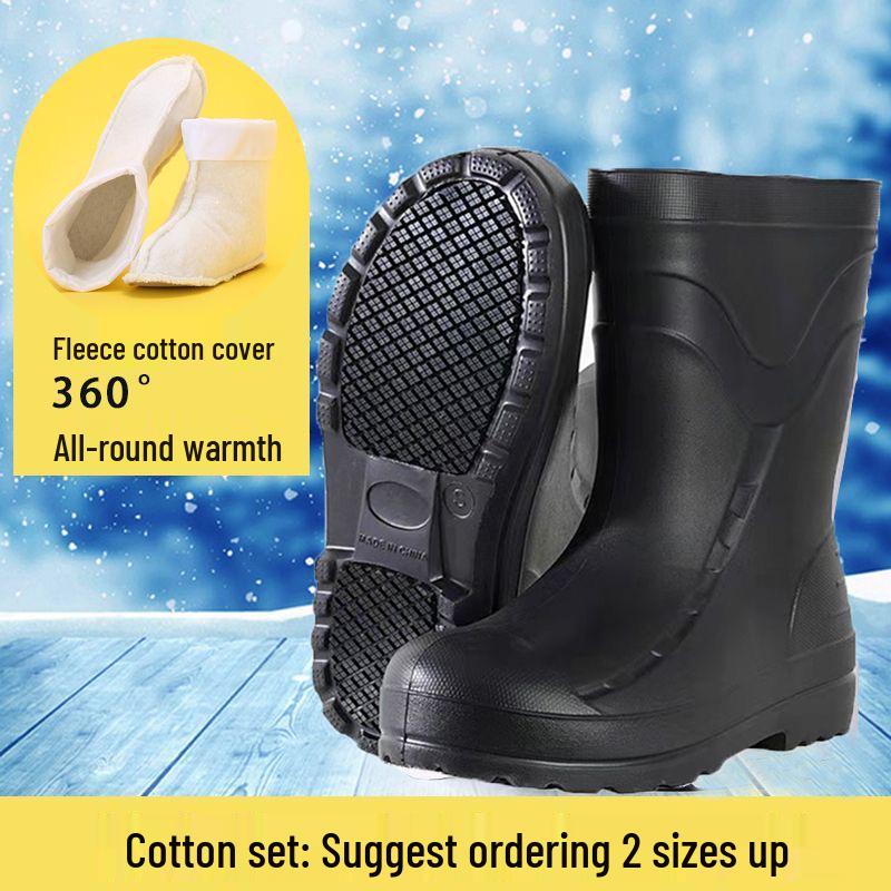 

Високі гумові чоботи з піни ЕВА, Водонепроникні, Нековзні, Легкі, Готові до зими, Стійкі до кислот та лугів. 44/45