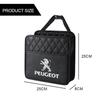 Pro Peugeot Kožený Organizér do Auta Stylizace Auta Úložný Box do Interiéru Auta Samolepka Příslušenství Pro Peugeot 308 307 206 208 207 3008 508