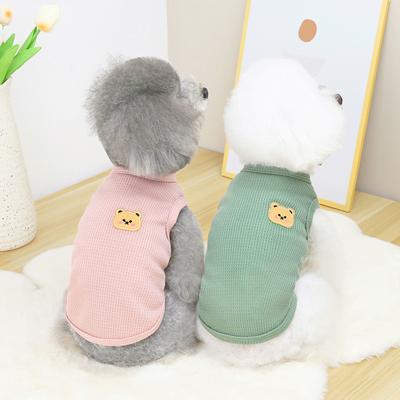Summer Pet Clothes Breathable Dog Vest Clothing For Small Dogs Shirt Puppy Pet T-shirt Chihuahua Yorkie Costume