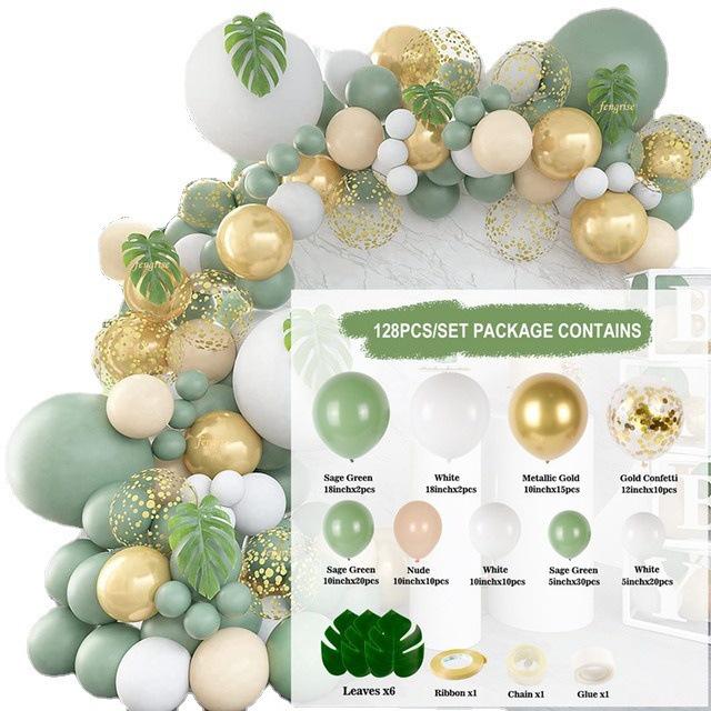 Elegant Birthday and Wedding Balloon Set - High-End Latex and Arch Decorations for Special Occasions