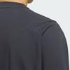 Adidas Sportlife T Shirt Men's Dark Heather Gray JM0983-