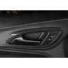 2018- For Chevrolet Equinox Steel Carbon Fiber Inner Door Handle Lock Cover