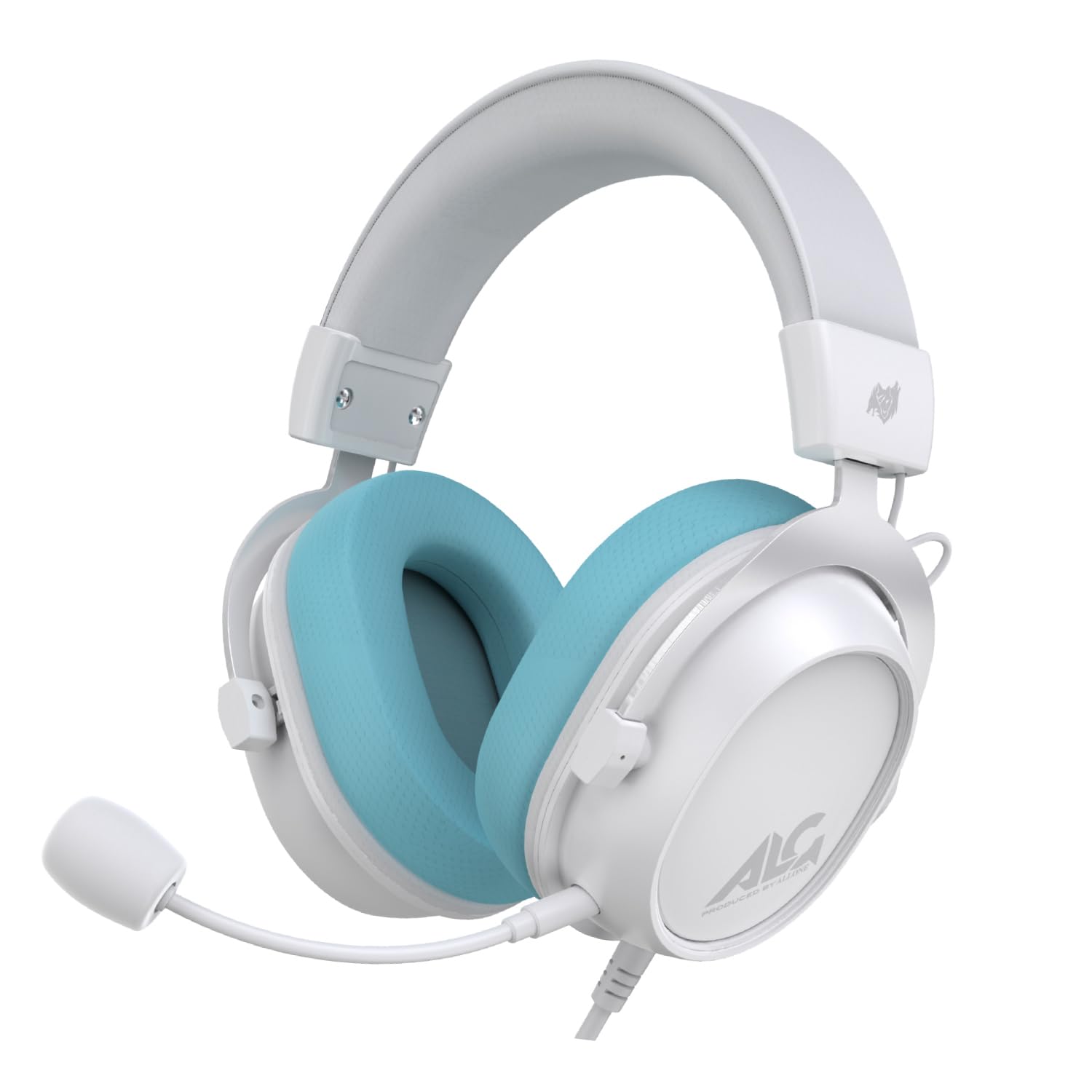 

Allone Wired Gaming Stereo Headset White 16 x x 22cm Noise Canceling Microphone Mute Function Lightweight 9.7 e-sports ALG-GMHS7WH білий