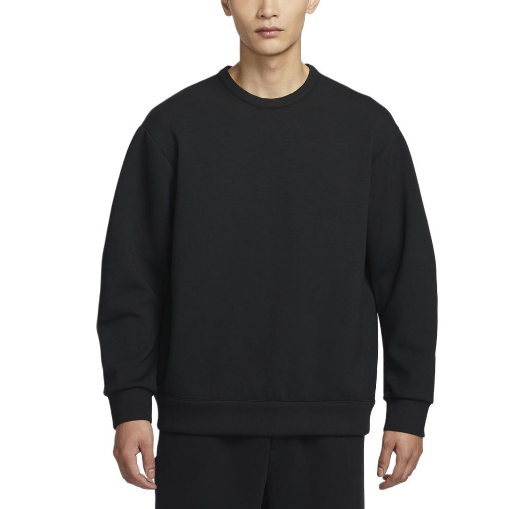 New Nike Dri Fit Sweatshirt Men's Black/Dark Smoke Gray HQ6965-010