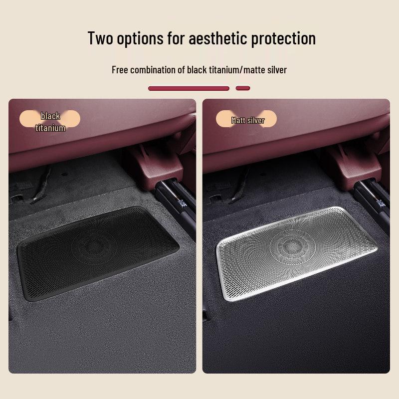 Under-Seat Air Vent Protector for 26 NIO ES8 Models - Rear AC Anti-Clog Cover Interior Accessory