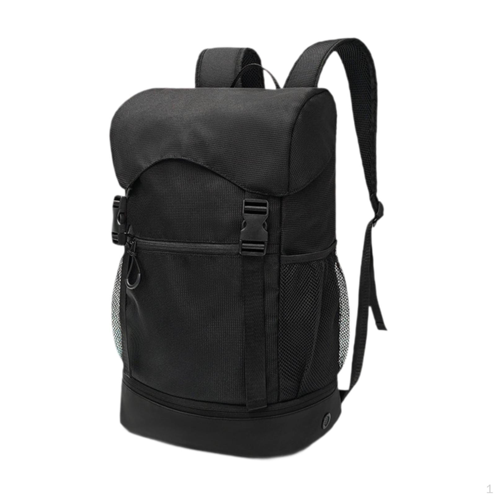 

Travel Laptop Backpack with Shoe Compartment College Computer Bag Scalable Football Training