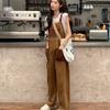 Women's Denim Jumpsuit Korean Fashion Literary All-match Suspender Chic and Elegant Woman Jumpsuit Trend Temperament Ins Popular