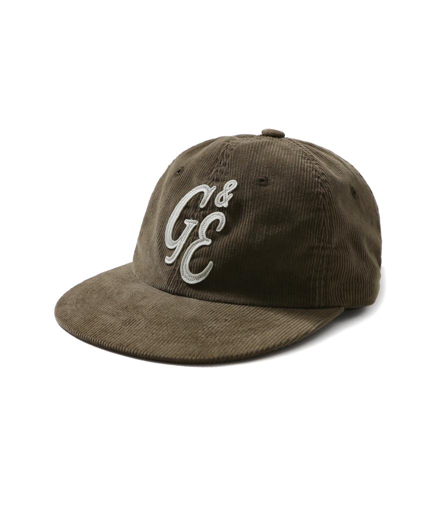 GARDEN EXPRESS Ge Corduroy Ball Cap (Khaki Beige)