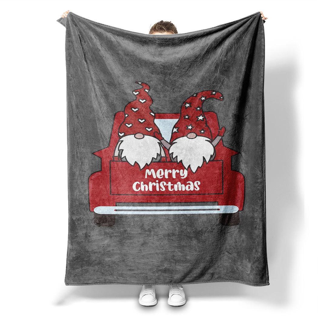 

Merry Christmas! Printed Blanket for Sofa Bed Travel Camping Living Room Office Conditioning Blanket for All Seasons Gifts 75x90cm