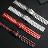 20mm 22mm Stainless Steel Band for Omega Seiko Mechanical Watches Luxury Strap for Huawei GT6/5 Pro 46mm Watch 4 Pro Replacement