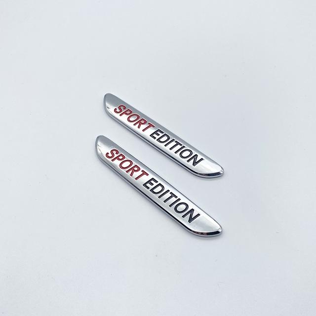 SPORT EDITION NIGHT EDITION Prime Edition Blade Top ABS Emblem for Mercedes Benz Car Fender Side Badge Logo Sticker Glossy Black