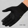 Men's Winter Cycling Gloves - Touchscreen Compatible, Waterproof Knit Fabric with Non-Slip Grip, Hand Washable