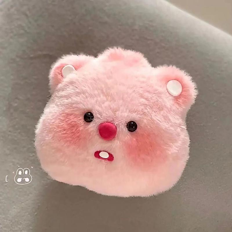 

Милый креативный плюшевый кулон в виде бобров, брелки, украшения для сумок, аксессуары, кулон Kawaii, кукла, парный брелок, подарки