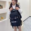 New junior high school schoolbag college student college casual simple backpack fashion trend middle school student shoulder