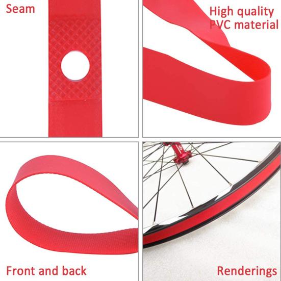 12/14/16/18/20/22/24/26/27.5 inch/700C Explosion-Proof PVC MTB Mountain Bike Bicycle Tire Pad Rim Tape