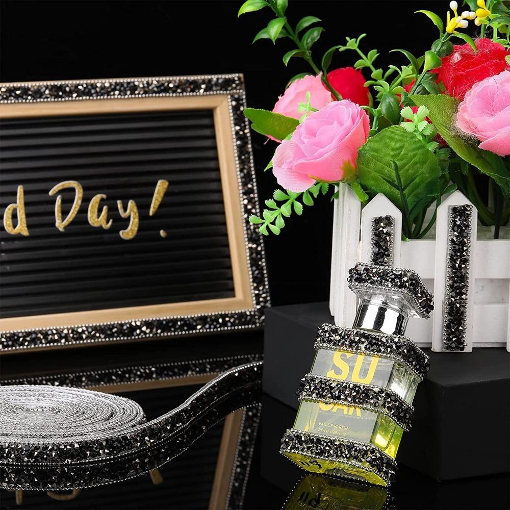 Bling Crystal Rhinestone Ribbon DIY Sticker Diamond Ribbon Wedding Decoration Accessories