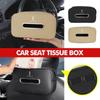 Car Tissue Box Sunshade Visor Seat Backrest Suspension Papper Bag For Lincoln Mondeo MKZ MKX Aviator Navigator Continental Corsa FF2