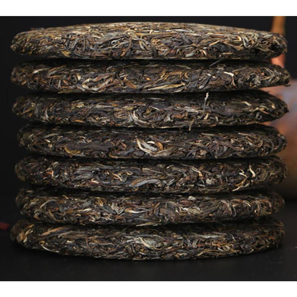 Yunnan Pu Erh Raw Tea Cake 357g, Ancient Tree Natural Herbal Loose Leaf Detox Drink