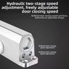 25-85KG Automatic Door Closer Mute Soft Closing Door Holder Hardware  Hardware Installation