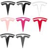 ZFX1 Metal Alloy Car Front Hood Emblem Rear Trunk 3D Sticker for Tesla Model 3 ModelY Replacement Badge Decoration Accessories
