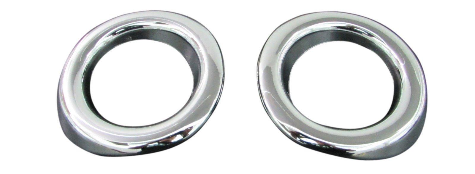 

BRIGHTZ Chrome Fog Light Covers for Wagon R Stingray MH34S Compatible with Wagon R and 31 models E-Type (Pre-facelift) [FOG-COV-204] Stingray, MH,