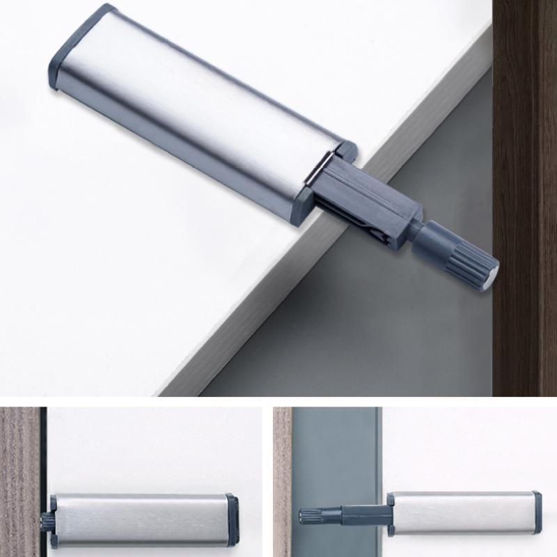 Griffloser, automatischer Türrückprall, Edelstahl-Schrankdämpfer, magnetisch