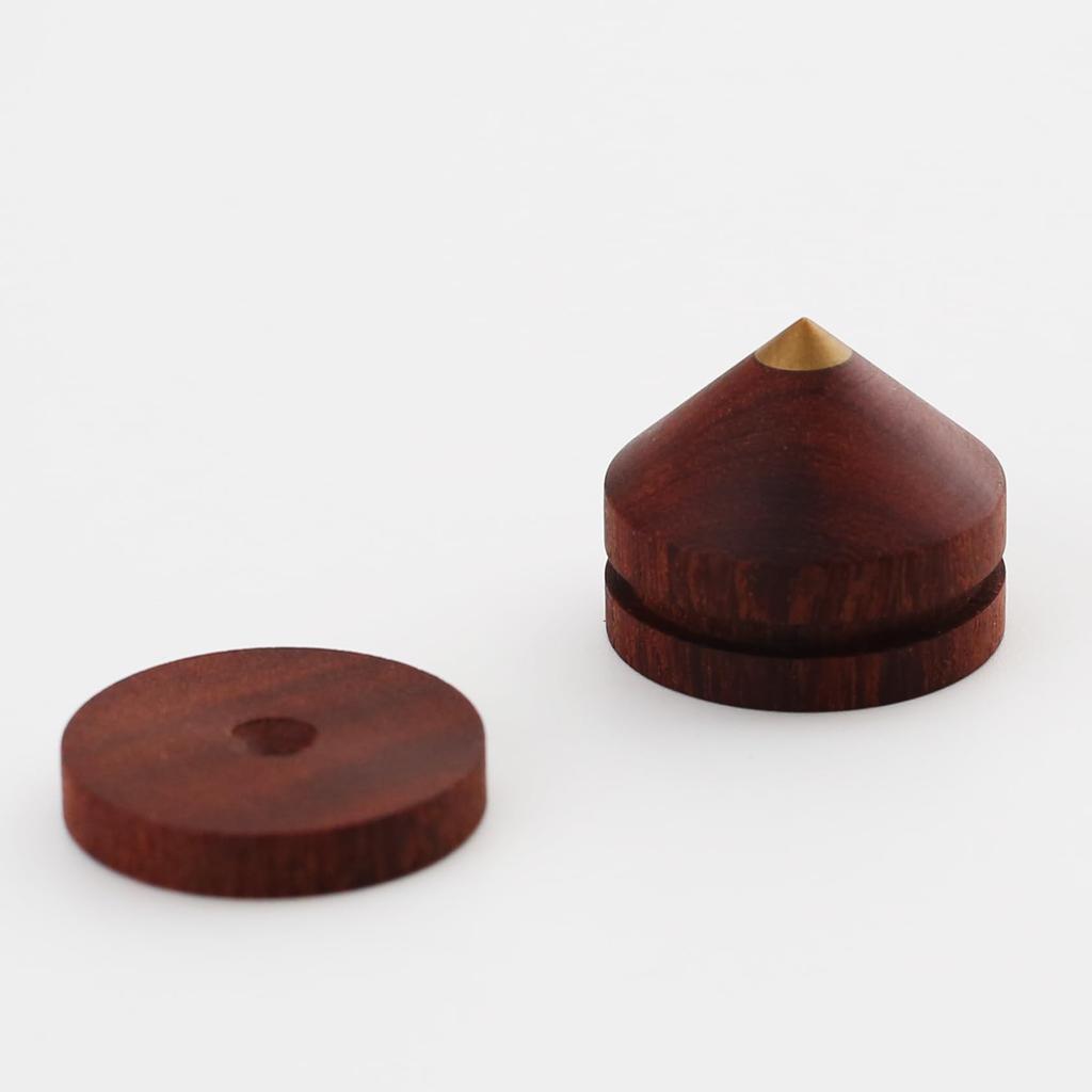 8-Piece Set of Rosewood HIFI Audio Gallbladder Shockproof Foot Nails [Kawaki] Bookshelf Speaker Scaffolding Trumpet 23mm [P251]