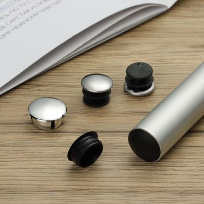 10Pcs Stainless Steel Round Pipe Tube End Cap Furniture Leg Plug Blanking End Cap Bung For Home Daily Tool Furniture Accessories