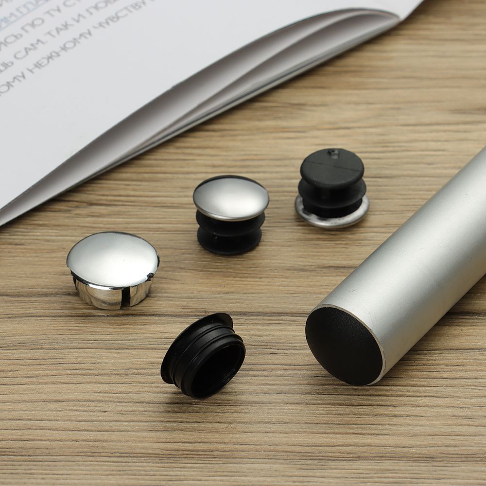 10 ks Nerezová okrúhla trubica Koncovka Rúrky Zátka na nohu nábytku Zaslepovacia koncovka Zátka Pre Domácnosť Denný nástroj Príslušenstvo k nábytku