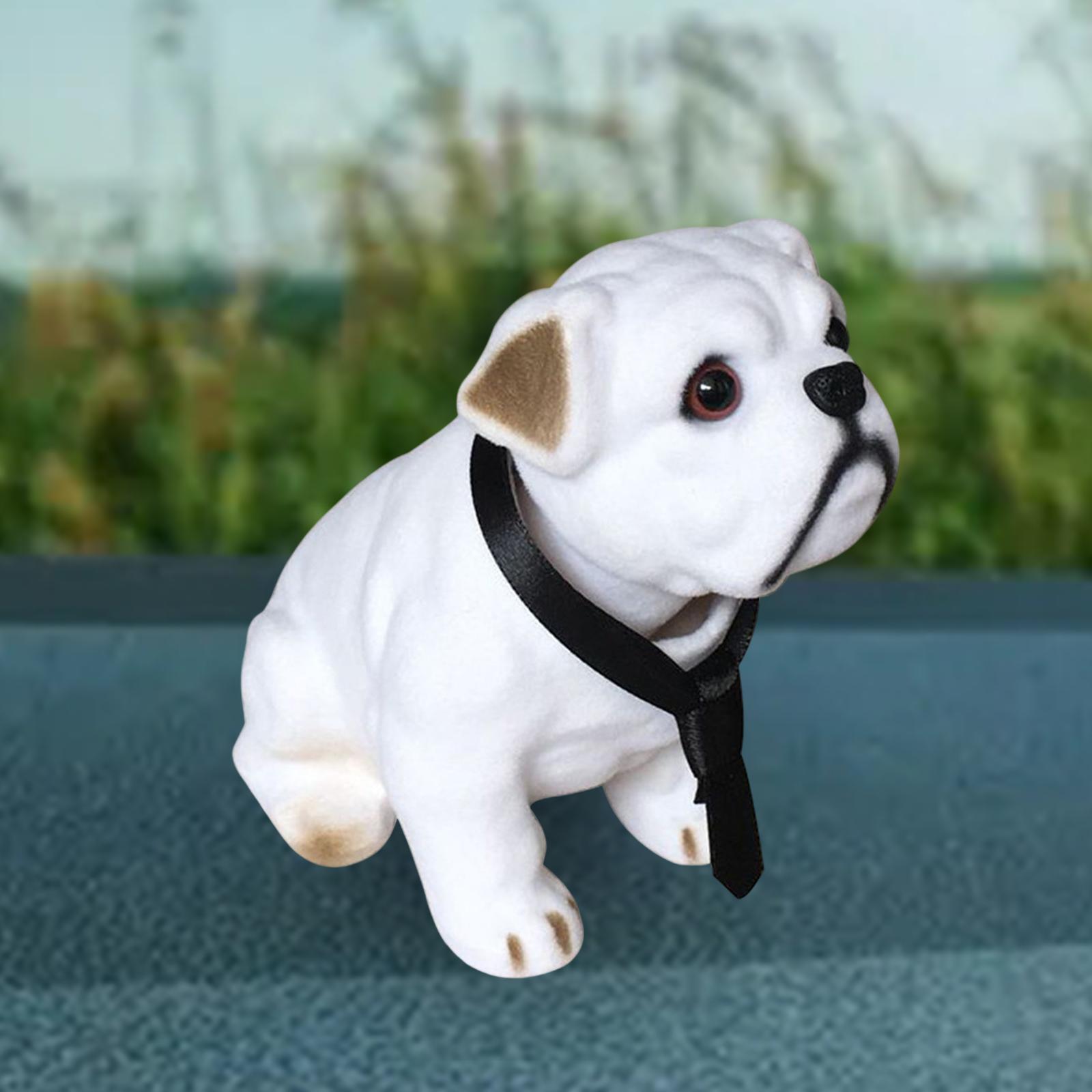 Cute Nodding Dog Figurines Dashboard Gift Decor Photo Props Centerpieces