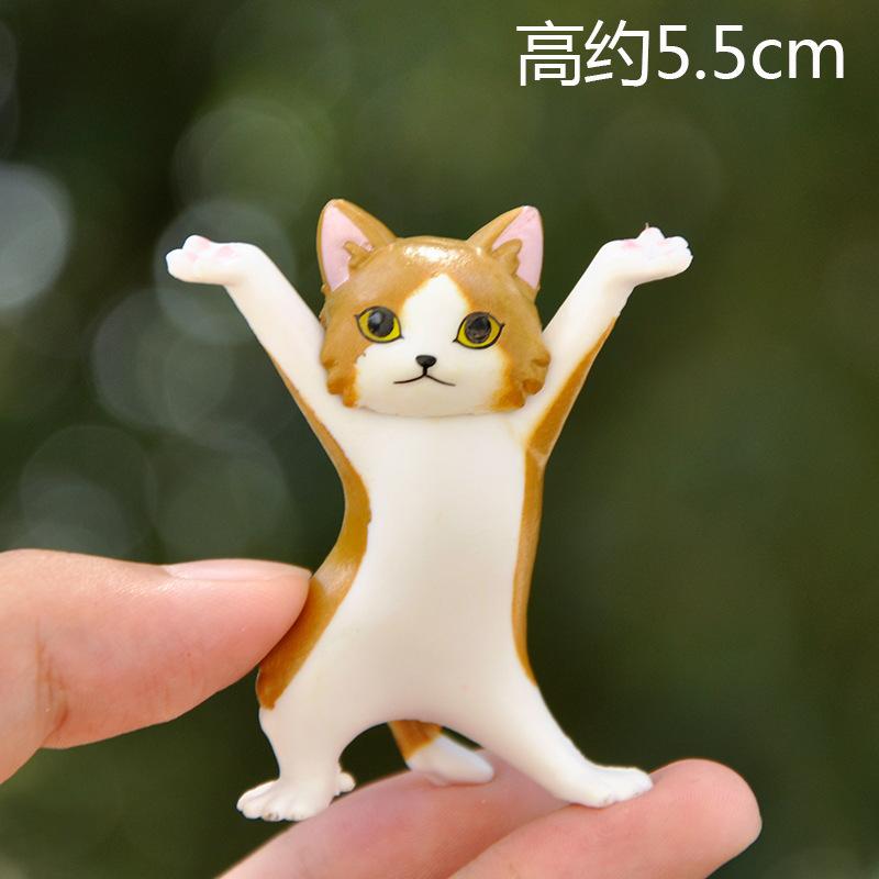 New product third generation pen enchanting cat cute cartoon cat everything can be lifted small cat car ornament desktop gift