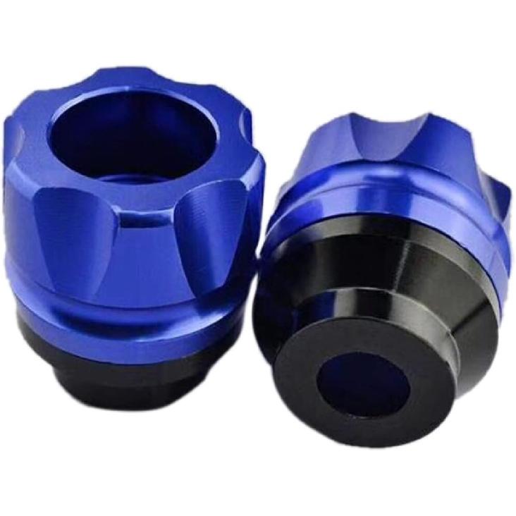 

Universal CNC Aluminum Ont Fork Slider Motorcycle Cr or | Rustproof Stylish Design | Wheel Fork Axle Cr Pad for Motorcycle | Easy to Inst le L (Red) синий