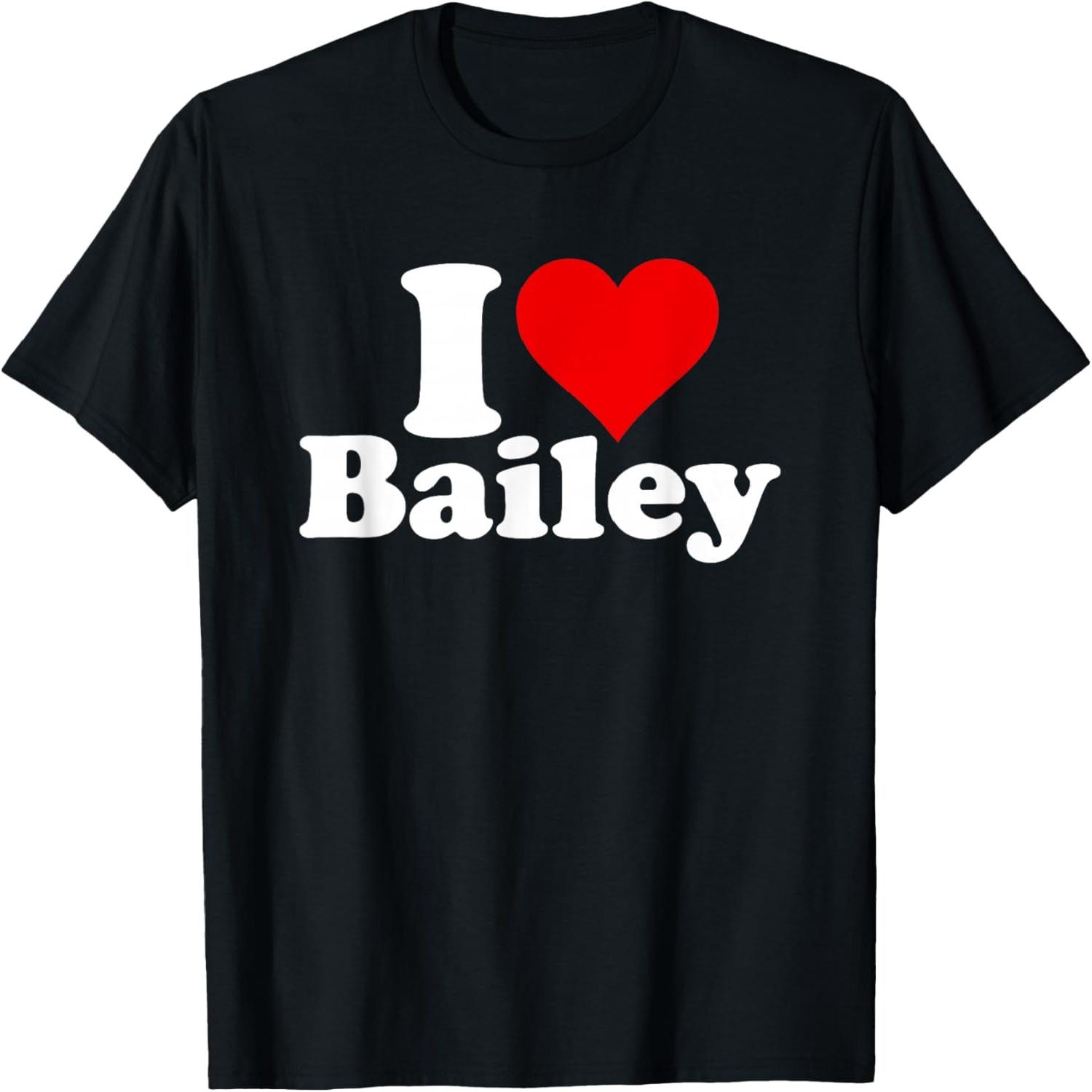 

I Heart Love Bailey T-Shirt S разноцветный