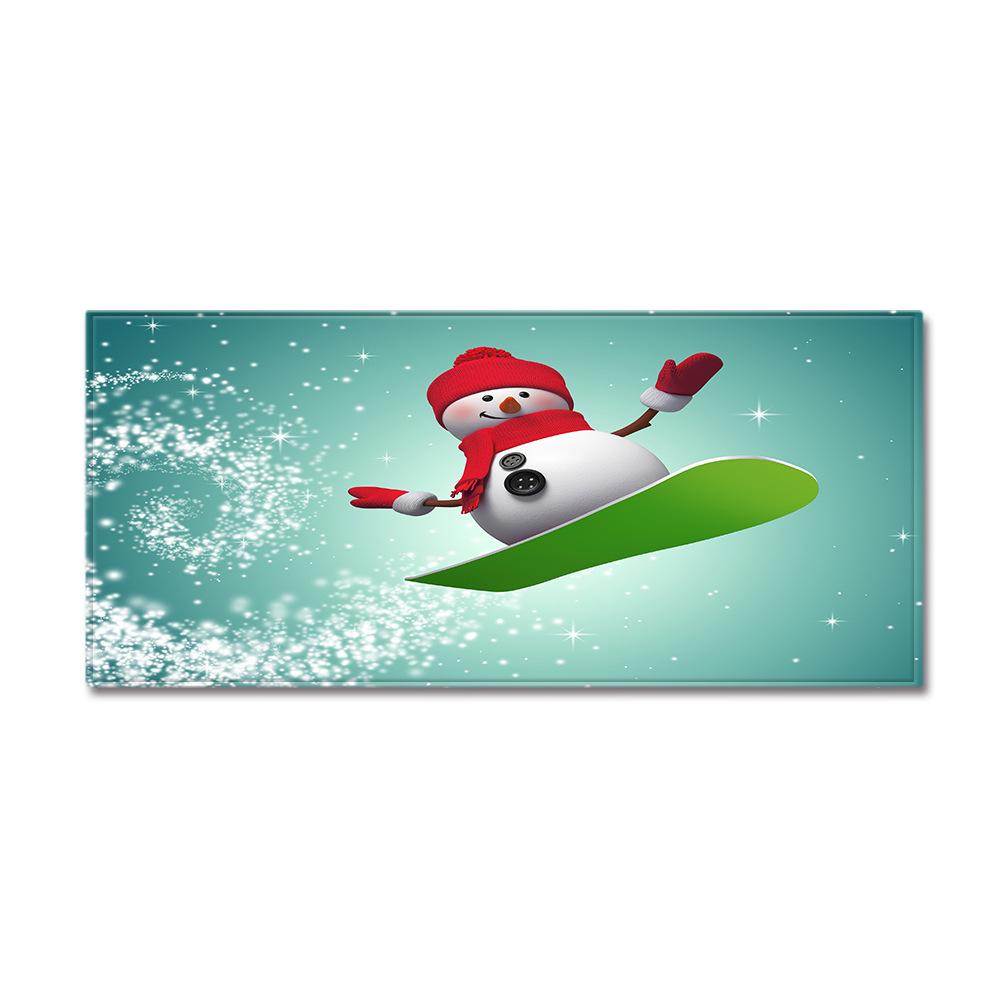 

Christmas Kitchen Sand Carpet Doormat Long Floor Mat 40*60cm