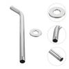 Shower Head Extension Pipe Tube Extender 15-35cm G1/2\"