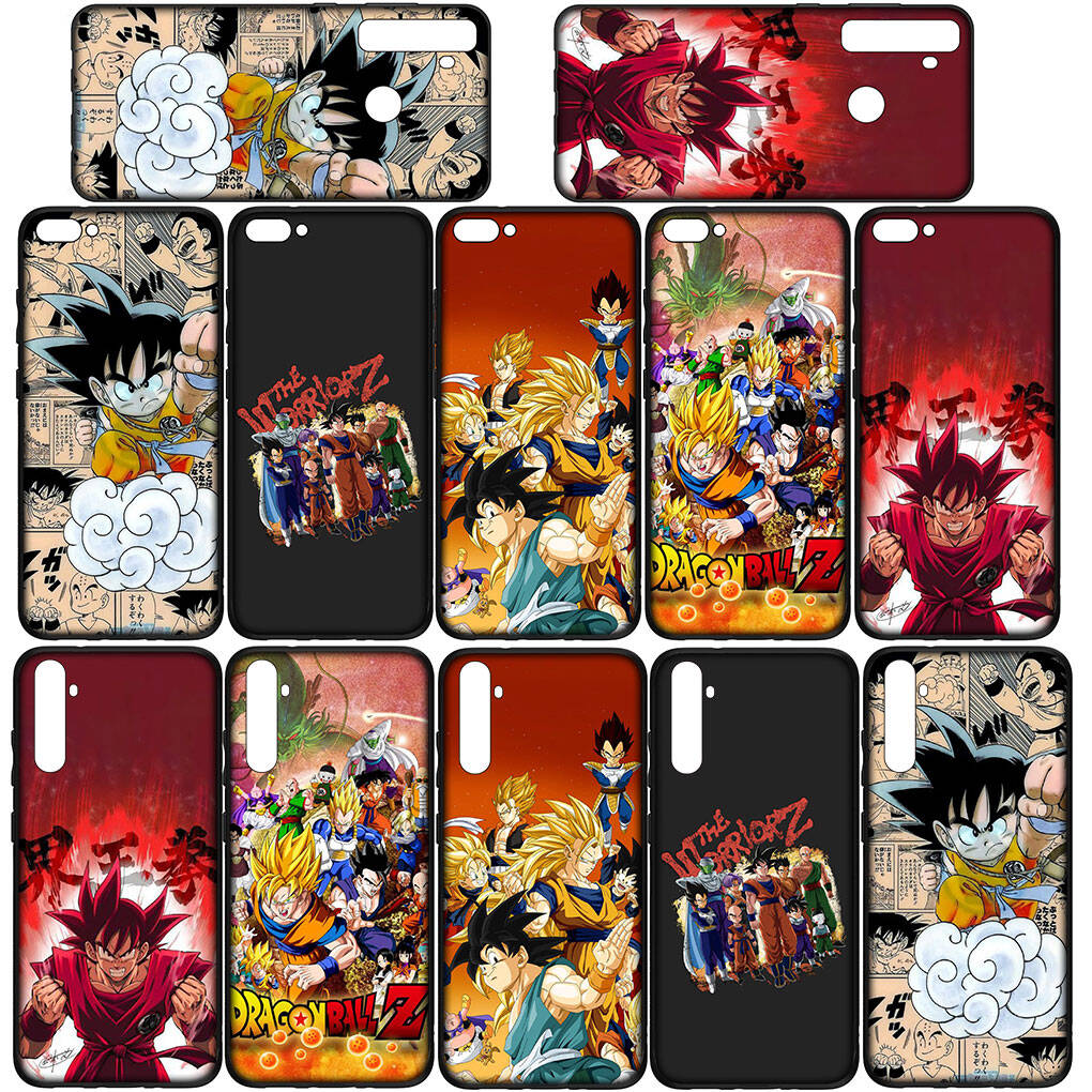 Case for Samsung Galaxy S25 S23 S24 Ultra FE Plus A05 A06 A15 A16 A36 A37 A35 A54 A55 A56 A57 A25 A26 A53 A17 Poster Dragon Ball Goku DragonBall Cover