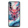 Cartoon Dragon Case for Samsung Galaxy S24 S23 S22 S20 S21 FE Ultra S24 S23 S10 S10E S9 S8 Plus 5G Silicone Phone Cover Capa Bag