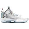 Jordan XXXIV White Metallic Silver GS BQ3384-101