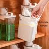 F26C Laundry Detergent Storage Box with Handle and Lid Sub-Bottling Washing Powder